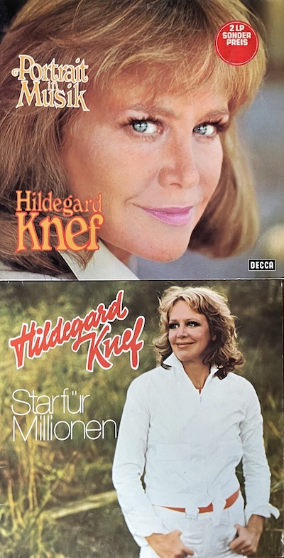 100 Jahre Knef plattencover