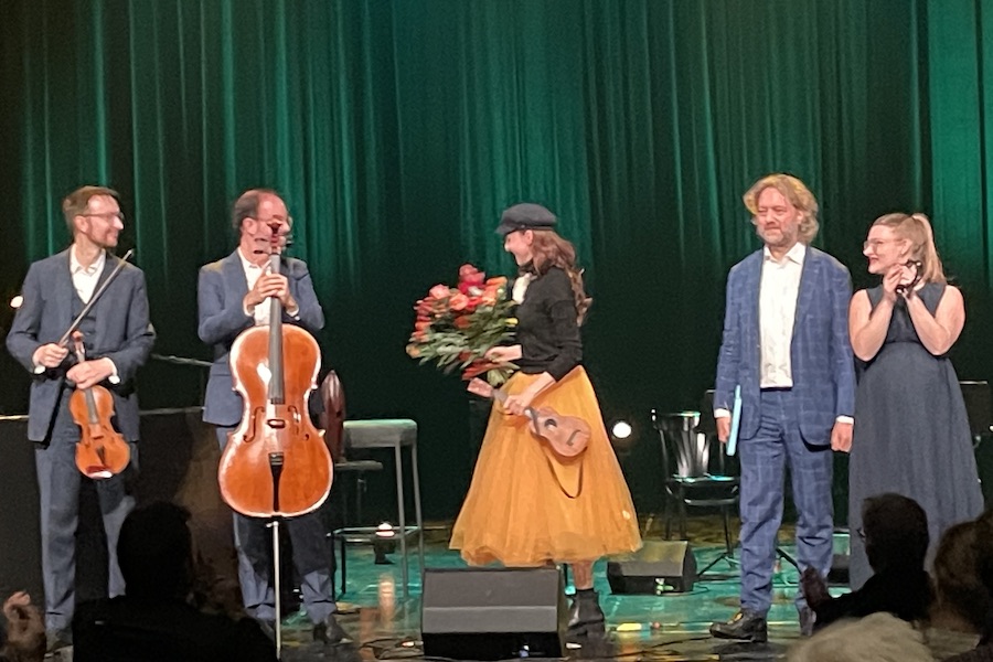 Anna Depenbusch und das Kaiser Quartett 2025 live in Wien