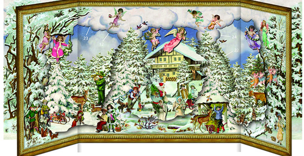Am Anfang war der Kreidestrich: Der Adventkalender